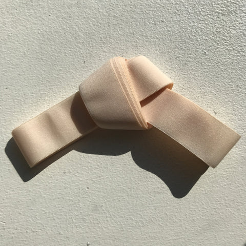 Pointe shoe stretch ribbon